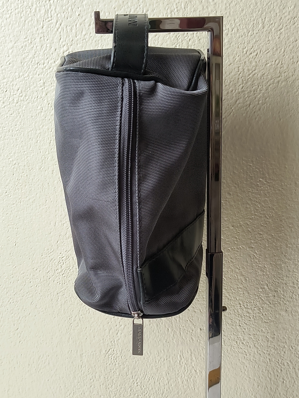 Giorgio Armani Gray Men's Toiletry Dopp Kit